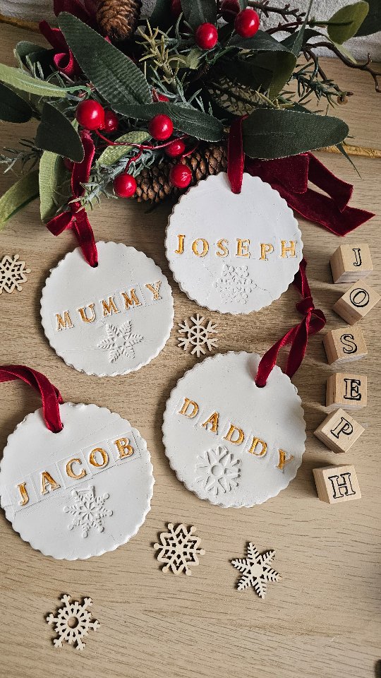 Instagram post by @katie_rose_family for Ryman. Caption reads: [...] soon as I saw these letter stamps from....