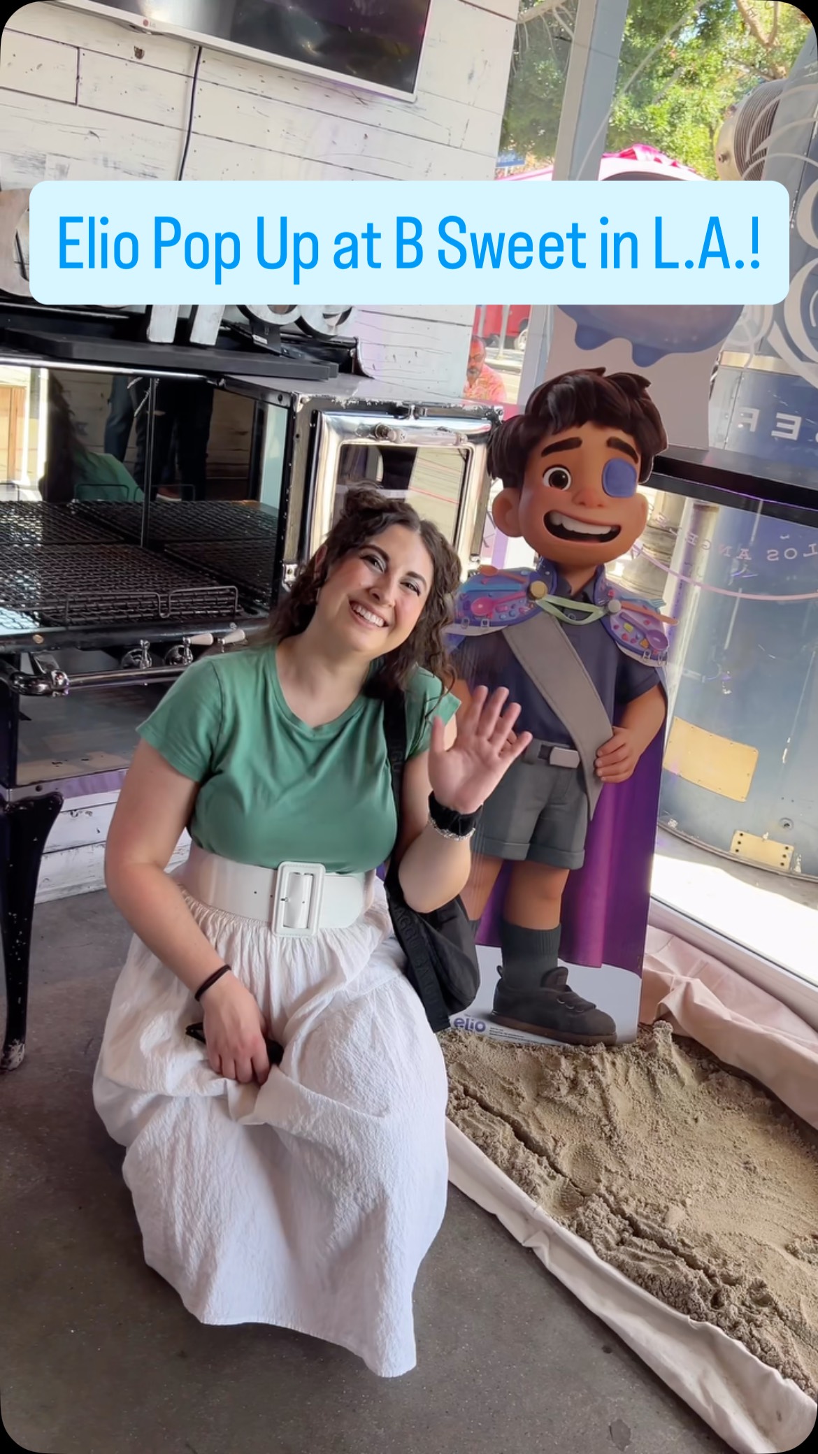 Instagram post by @missjessparker for Pixar. Caption reads: #gifted Thank you so much @pixar for having me,....