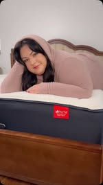 Instagram post by @zoecocobeauty for Big Fig Mattress. Caption reads: To say that my @bigfigmattress has dramatically....