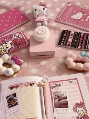 TikTok post by @hellogloomydoll for Nelko. Caption reads: so ez to print out memories ♡(ˆ⌣ˆԅ) @Nelko....