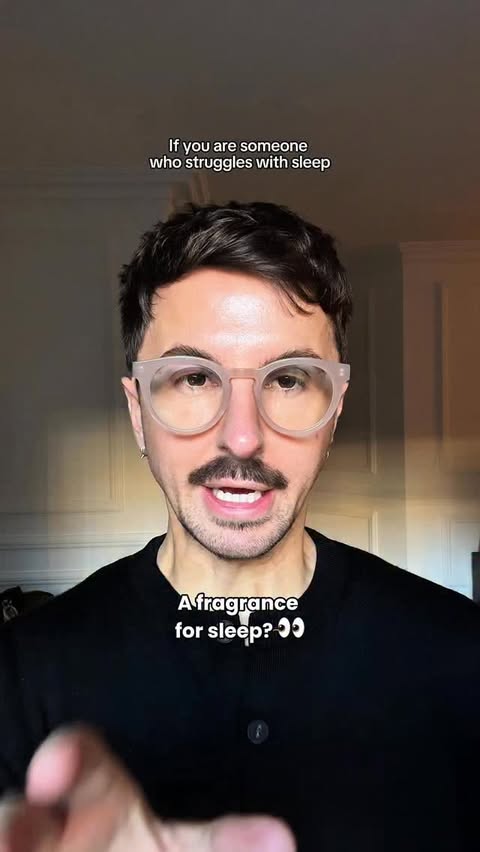 Instagram post by @andrewdwheatcroft for This Works. Caption reads: AD A fragrance to help you sleep better?! I’m....