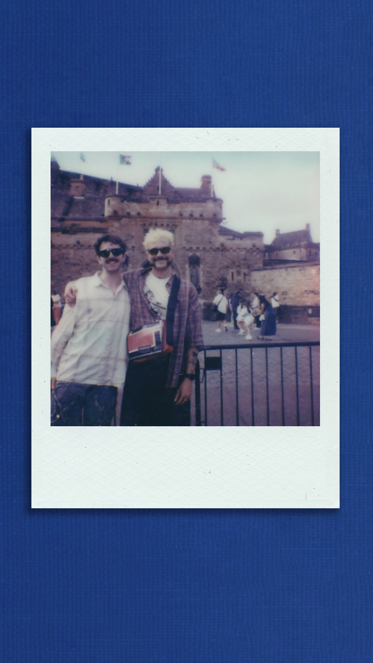 Instagram post by @houseofdvey for Polaroid. Caption reads: [...] Fringe is pure chaos so I brought my....