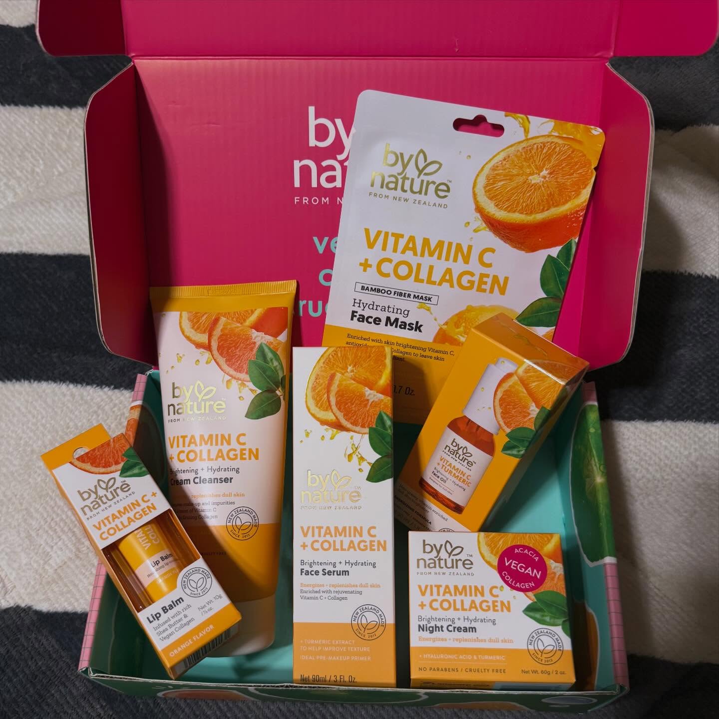 Instagram post by @kenyamcdole for bynatureskincare. Caption reads: [...] chapter! ☀️ Huge thanks to @bynatureskincare....