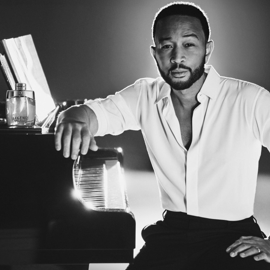 Instagram post by @johnlegend for Montblanc. Caption reads: As an artist, I’ve always believed in the power of....