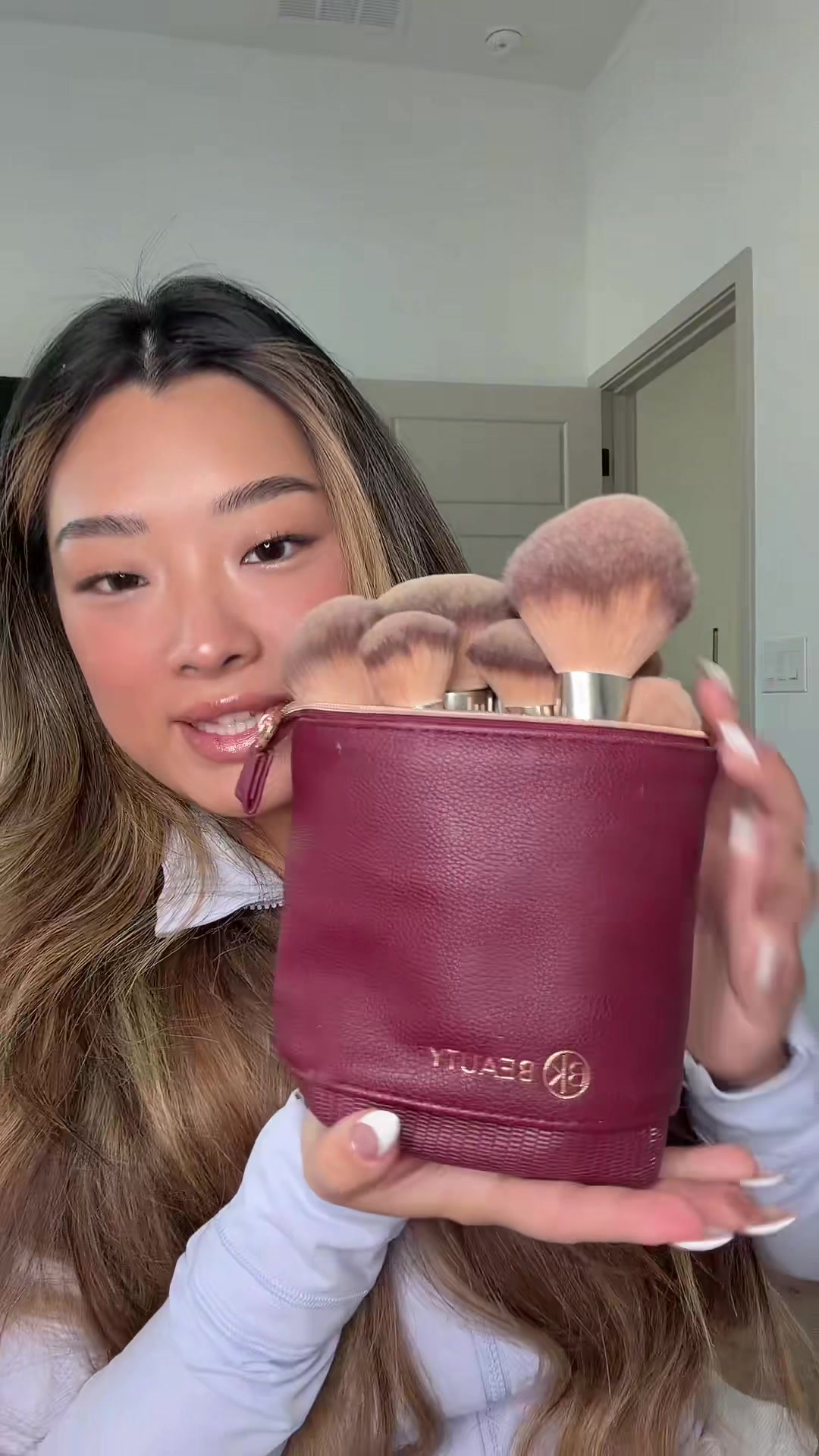 TikTok post by @ilovebubbies for BK Beauty. Caption reads: [...] #tiktokshopcreatorpicks #bkbeauty....