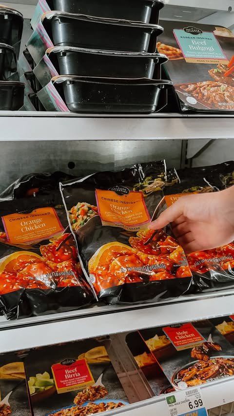 Instagram post by @beigedad for Kroger. Caption reads: [...] fast. Toss it in the air fryer, add some....