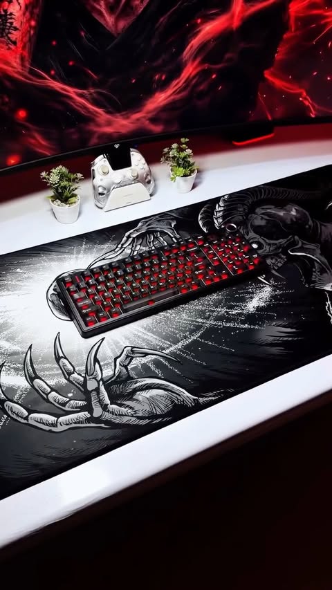 Instagram post by @_alaaaaae for Epomaker. Caption reads: Unboxing the EPOMAKER x AULA F99 Max from....
