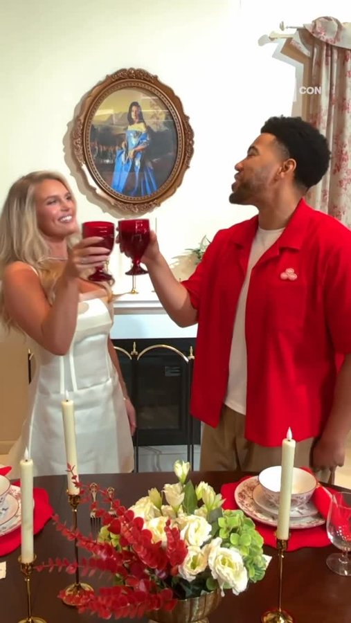 Instagram post by @madisonlecroy for State Farm. Caption reads: Jake and I are just swinging around all the....