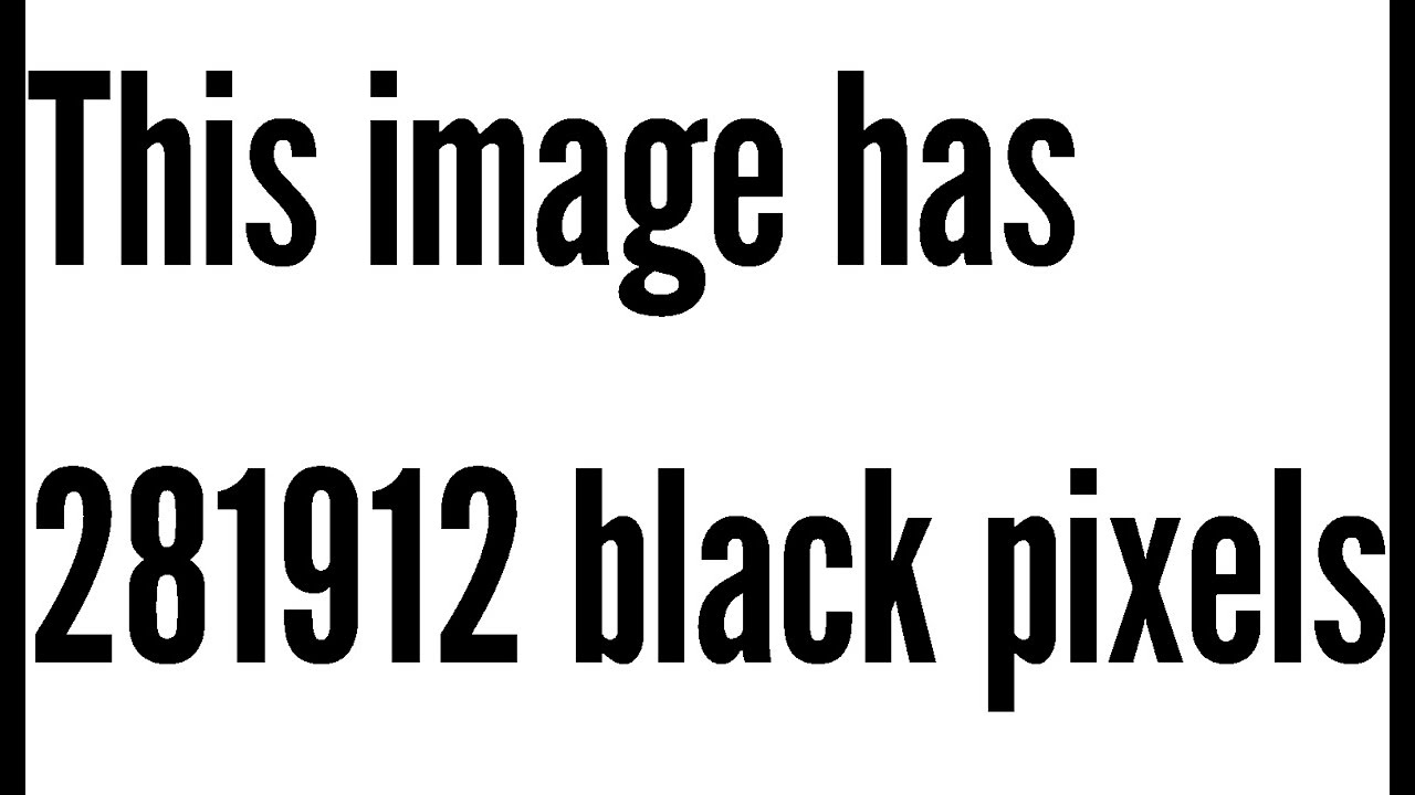 YouTube post by @standupmaths for Dropbox. Caption reads: These pixels count themselves..