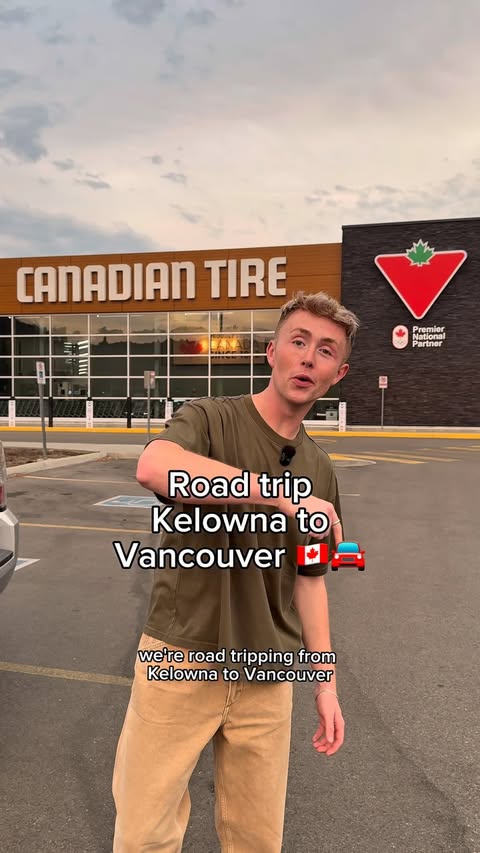 Instagram post by @jamieharkin1 for Canadian Tire. Caption reads: [...] hitting the road, I stopped by Canadian Tire....