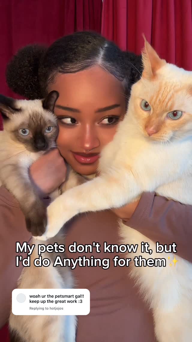 Instagram post by @edensgardencos for PetSmart. Caption reads: I've been the voice of @petsmart for 2....