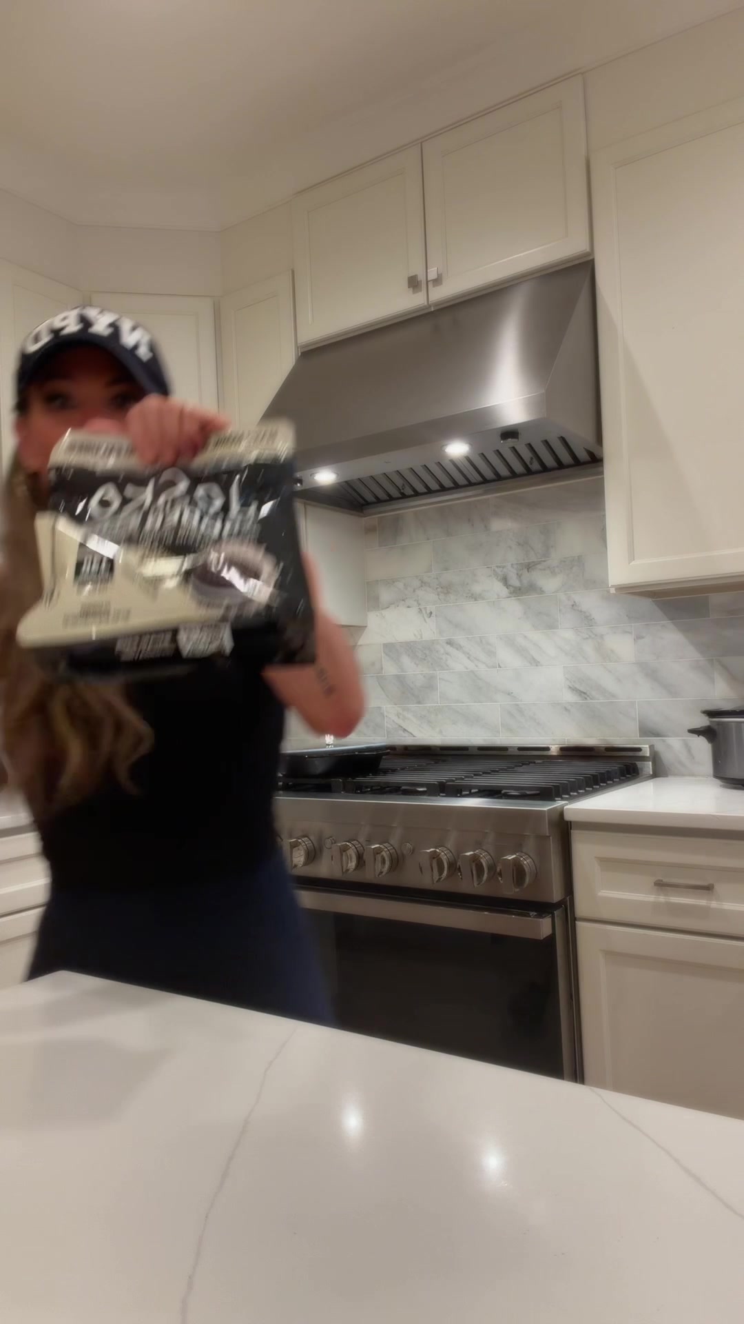 TikTok post by @super.mom.of.six for JOCKO FUEL. Caption reads: Stop trying to hit your protein goals with junk.....