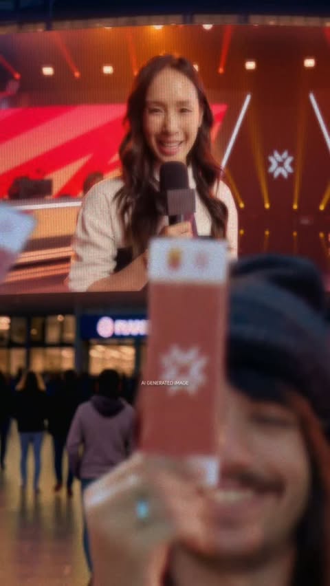 Instagram post by @victoriacheng for Mastercard. Caption reads: A little something we made with @mastercard and....