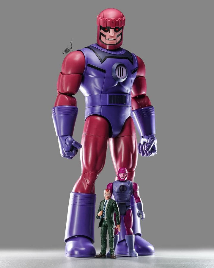 Instagram post by @mrleeee for Hasbro Pulse. Caption reads: “Henry Peter Gyrich and his Sentinel program”
“All....