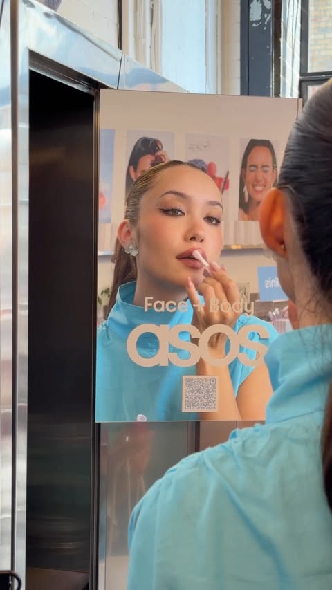 Instagram post by @janellezharmenova for ASOS. Caption reads: [...] haircare faves, look no further because....