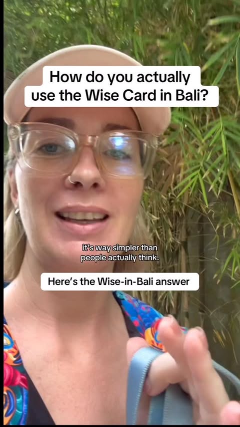 Instagram post by @chadandmiaofficial for Wise. Caption reads: How do you actually use the Wise card in....