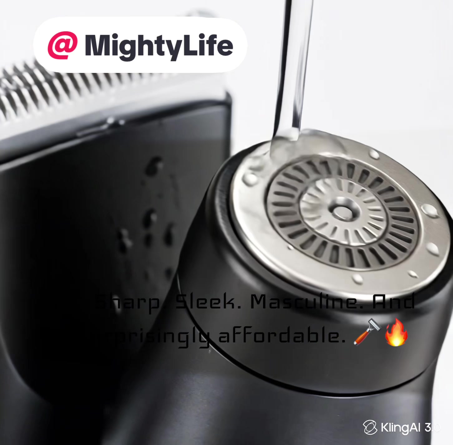 TikTok post by @sparqhausbeauty for Mighty Life. Caption reads: Okayyy, this is @akunbem @Mighty Life Electric....