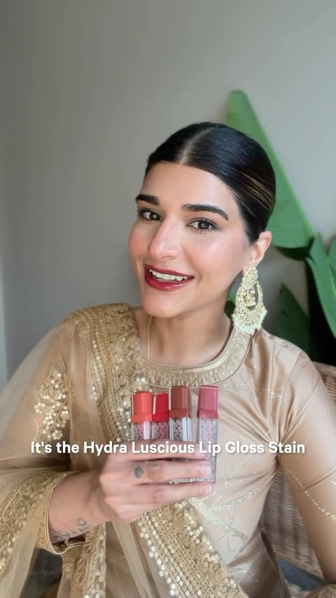 Instagram post by @deekshakhurana for Kay Beauty. Caption reads: [...] season, my lip ✨ Been loving the Kay Beauty....