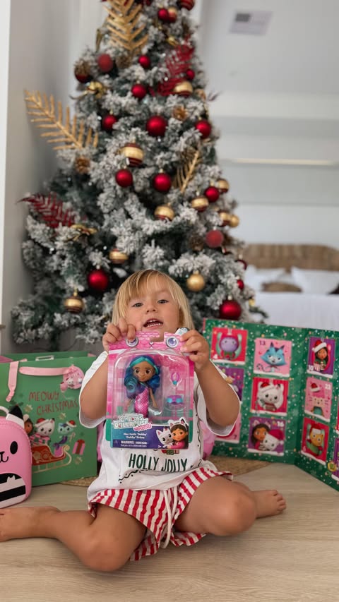 Instagram post by @riverwildw for Spin Master. Caption reads: Boys love @gabbysdollhouse too 😍 River is so....