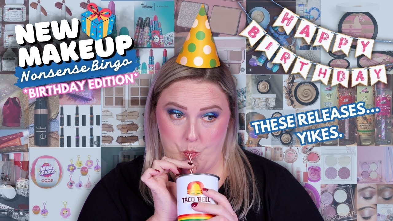 YouTube post by @TheresaisDead for rephr. Caption reads: I Turned 40… So I’m Roasting New Makeup Releases....