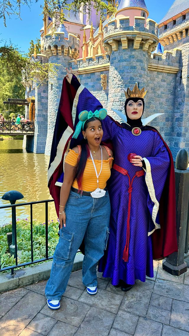 Instagram post by @jasminetxo for Disney Princess. Caption reads: [...] cutest princess experience with....