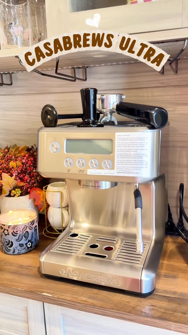 Instagram post by @american.ladybug for Casabrews. Caption reads: ☕✨ Slow mornings hit different with my....