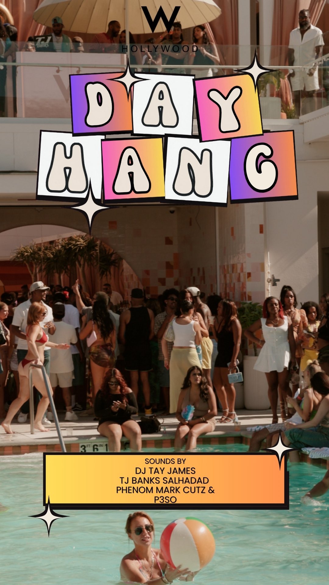 Instagram post by @djtayjames for Don Julio. Caption reads: #ad #DayHang LA Pool Party recap! @donjuliotequila....