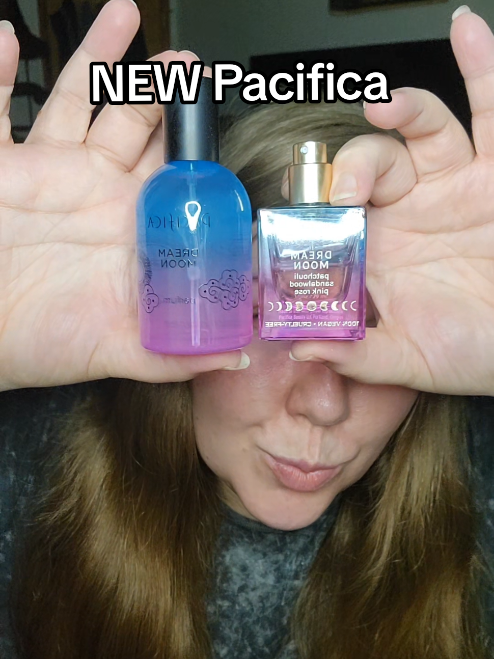 TikTok post by @__m00nbeam__ for Pacifica Beauty. Caption reads: [...] SO good. Thank you again @pacificabeauty....