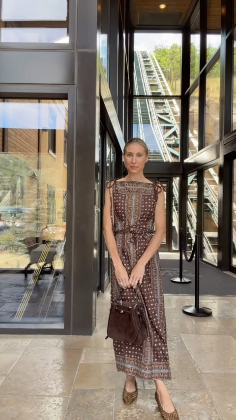 Instagram post by @kristinmkennedy for Saks Fifth Avenue. Caption reads: We’ve hit that time of year when fall fashion is....
