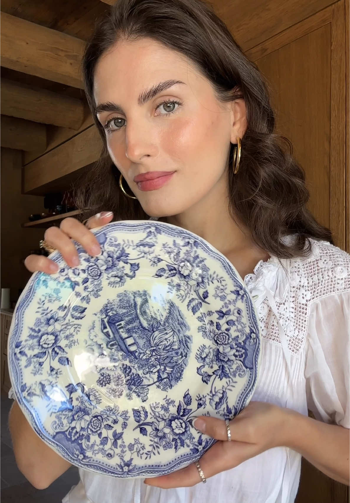 TikTok post by @chloecleroux for EVE LOM. Caption reads: [...] with olives was actually inspired by my....