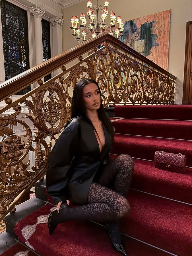 Instagram post by @ngnabii for Chrome Hearts. Caption reads: season of the witch🪄.