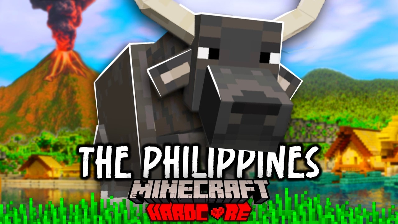 YouTube post by @SmittieKingMC for Dropbox. Caption reads: I Survived 100 Days in THE PHILIPPINES in Hardcore....