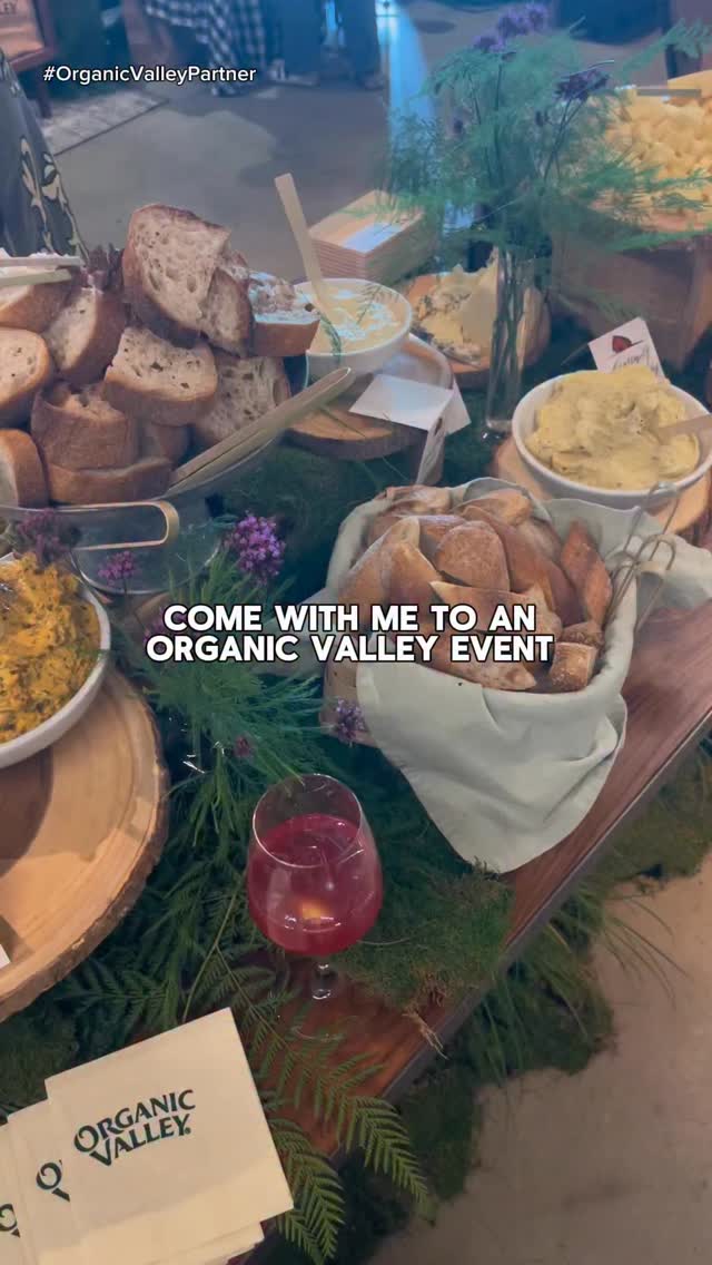 Instagram post by @thesauttersisters for Organic Valley. Caption reads: #OrganicValleyPartner Started the day with....