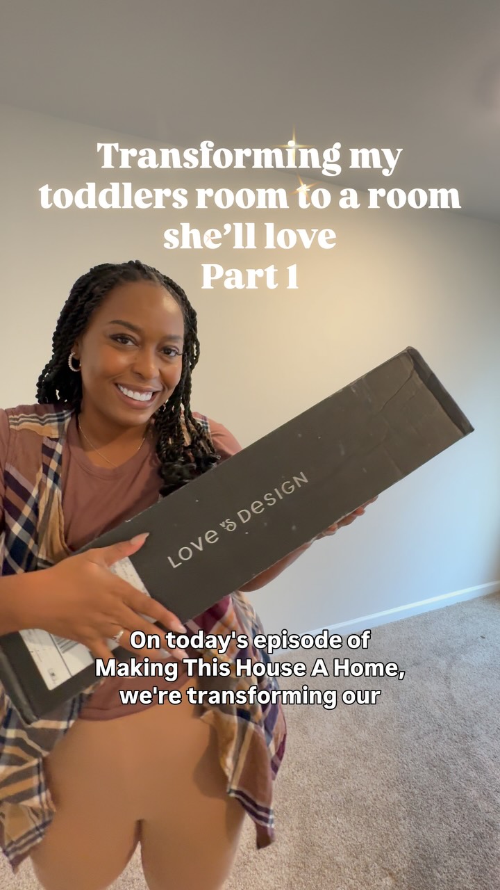 Instagram post by @hangingwiththeholcombs for lovevsdesign. Caption reads: Now that we are settled in after our move it’s....