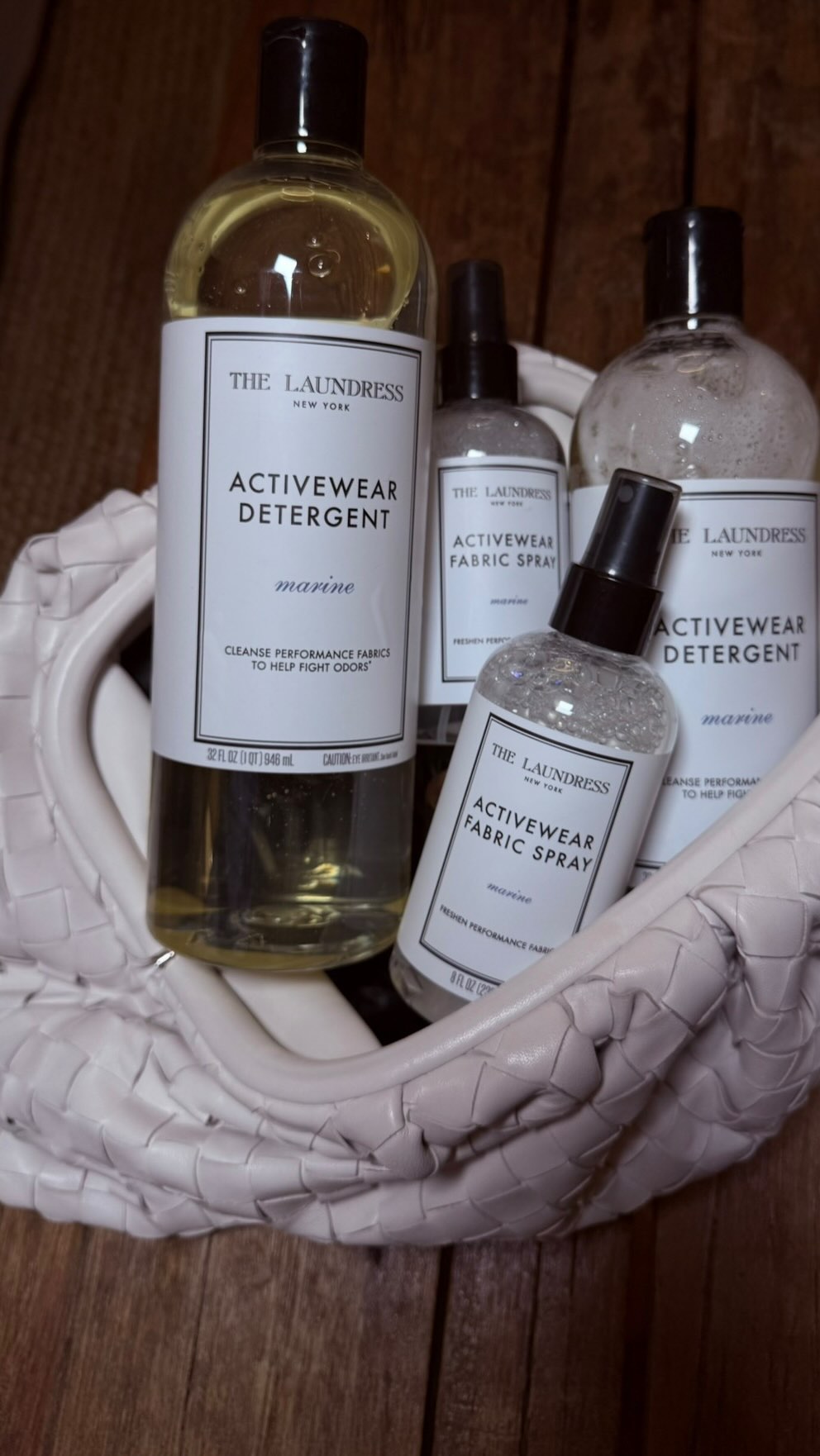 Instagram post by @sloanestephens for The Laundress. Caption reads: [...] ✈️🎾 My schedule is nonstop, but....