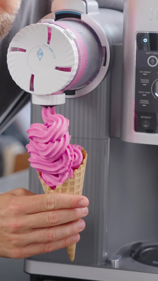 Instagram post by @superfoodsguy for Lifeway Foods. Caption reads: Purple Sweet Potato Soft Serve with @lifewaykefir....