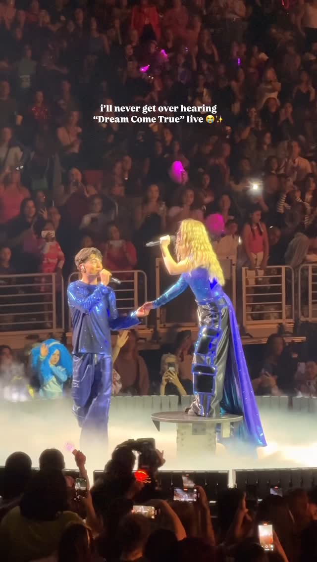 Instagram post by @emilynels8 for Disney plus. Caption reads: “Dream Come True” live was everything i needed &....