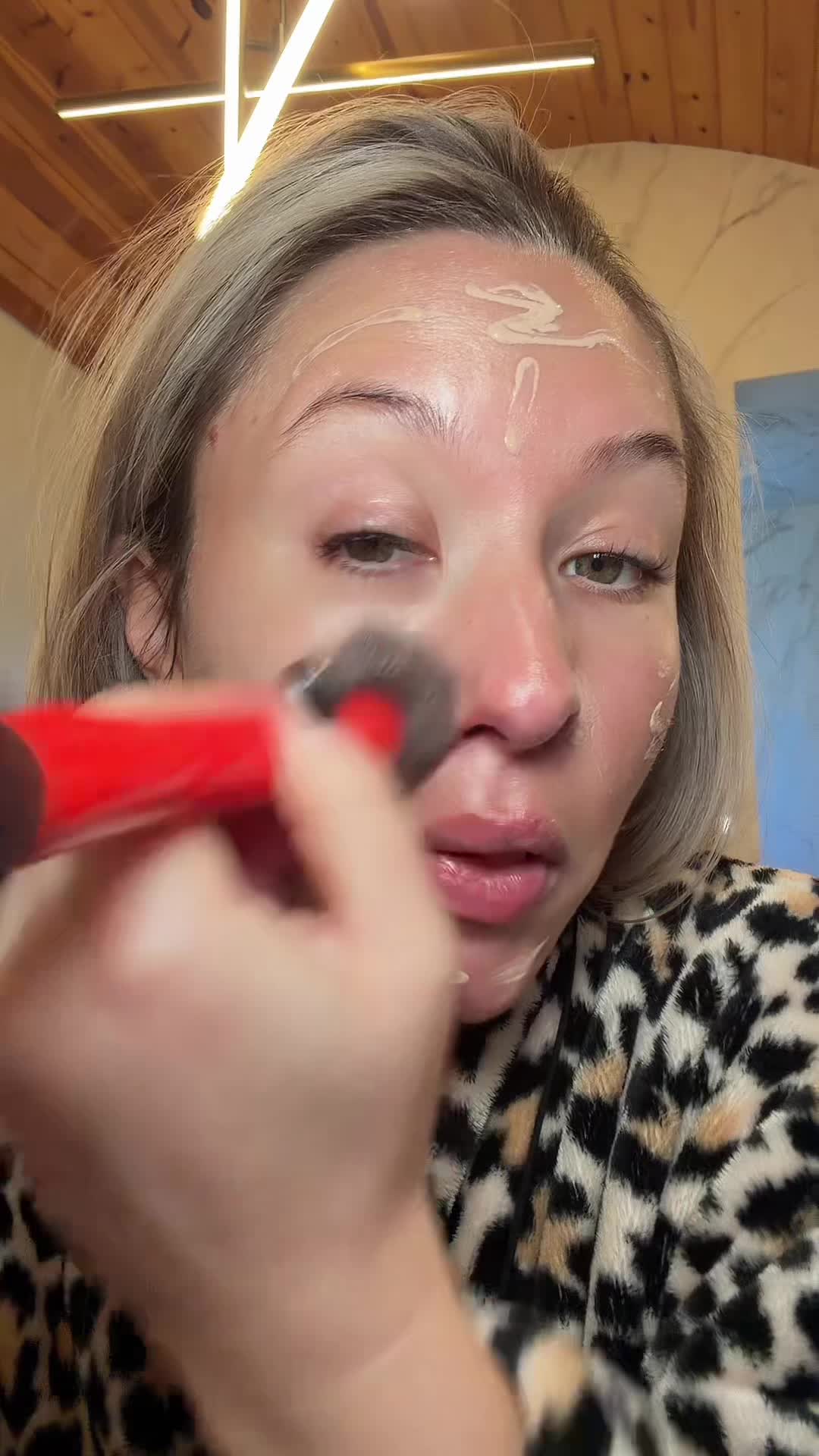 TikTok post by @aroselens for Palladio Beauty. Caption reads: [...] #tiktokshopjumpstartsale @Palladio Beauty.