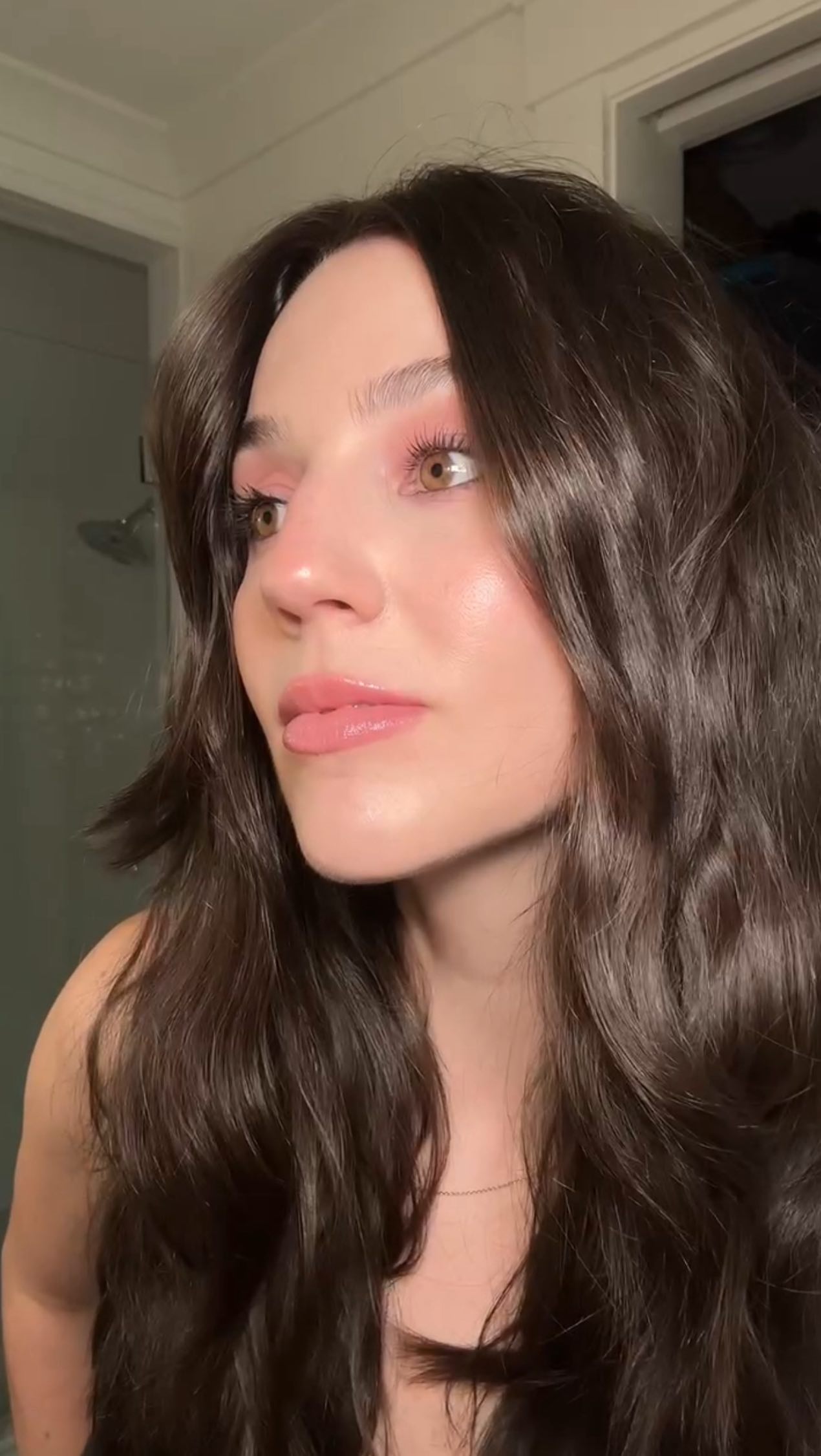 Instagram post by @kristenlang for BUXOM Cosmetics. Caption reads: [...] never stop talking about how good....