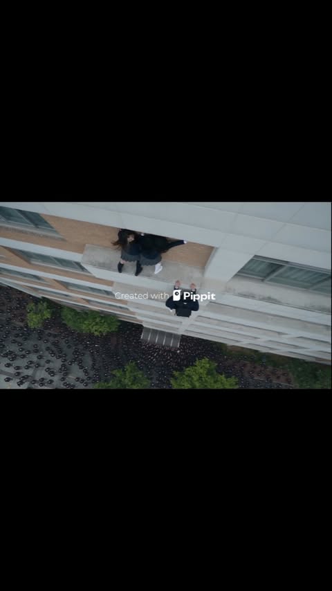 Instagram post by @ai.creepypasta for Pippit. Caption reads: [...] This video was created with support from....