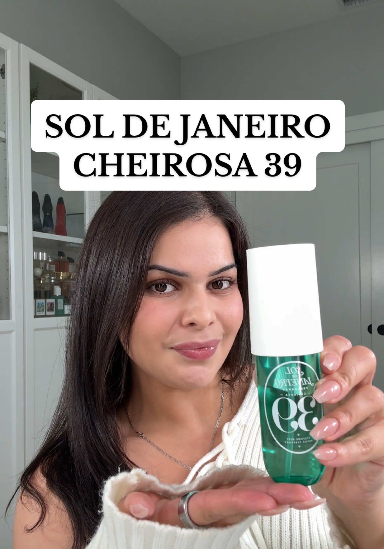 TikTok post by @sorayaskincares for Sol de Janeiro. Caption reads: [...] is finally back!! 🥥 #soldejaneiro....