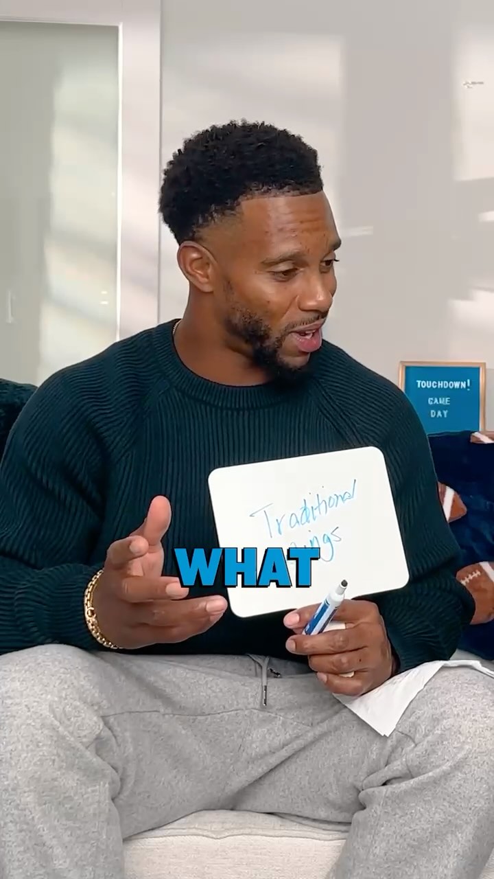 Instagram post by @victorcruz for Finish Dishwashing US. Caption reads: #ad This or That: Game Day Foods Edition presented....