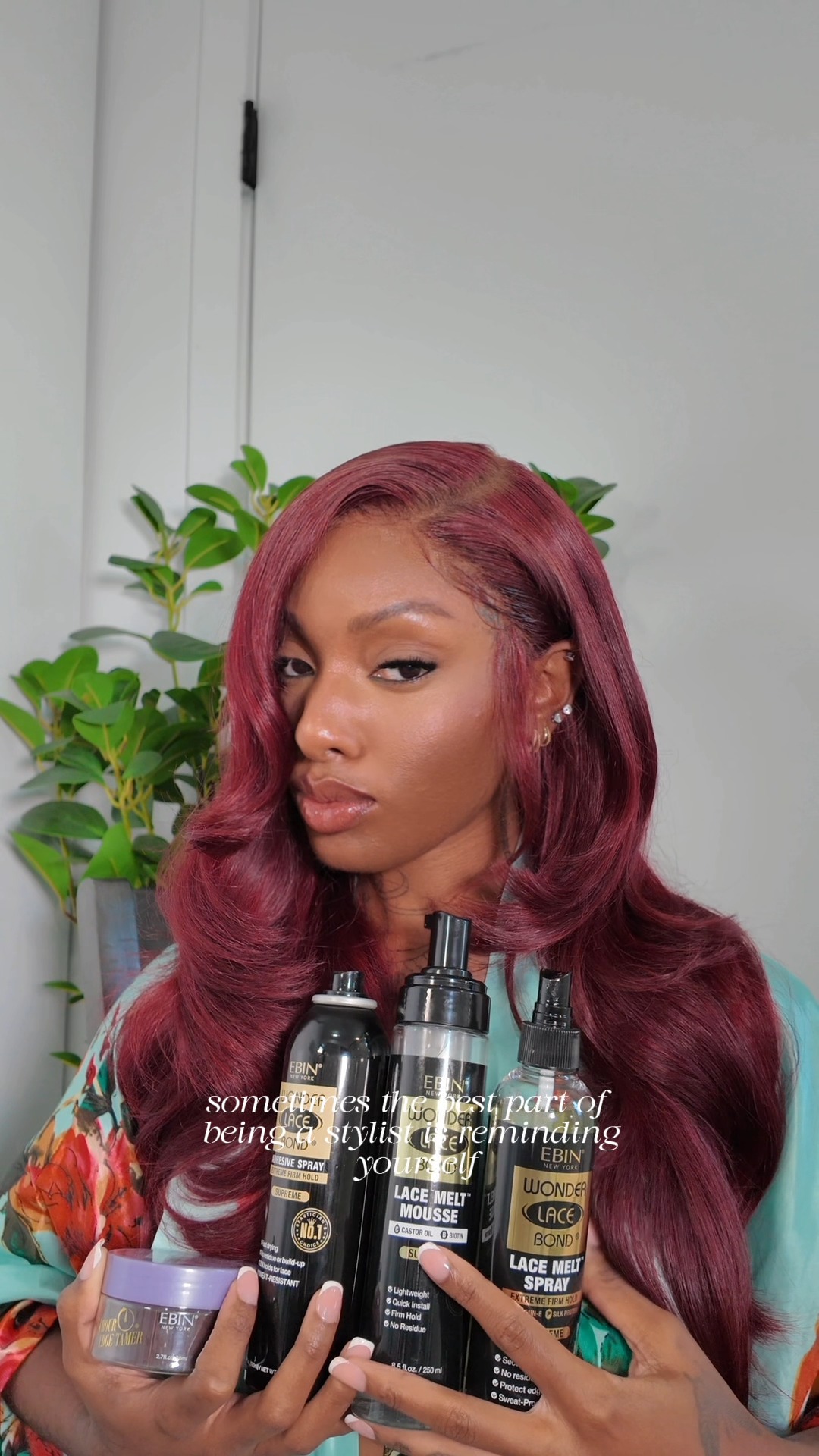 Instagram post by @kherringtonn__ for Ebin New York. Caption reads: [...] now live at the link in bio....