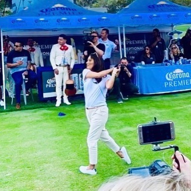 Instagram post by @realdiegovaldez for Variety. Caption reads: [...] #celebrities @evalongoria @people @variety....