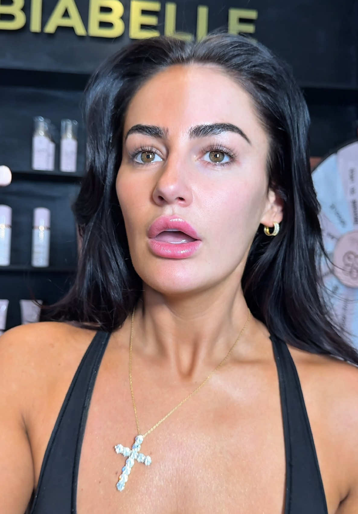 TikTok post by @blamurphy for BiaBelle Beauty. Caption reads: BLACK FRIDAY @BiaBelle PRICE !!! 🤑.