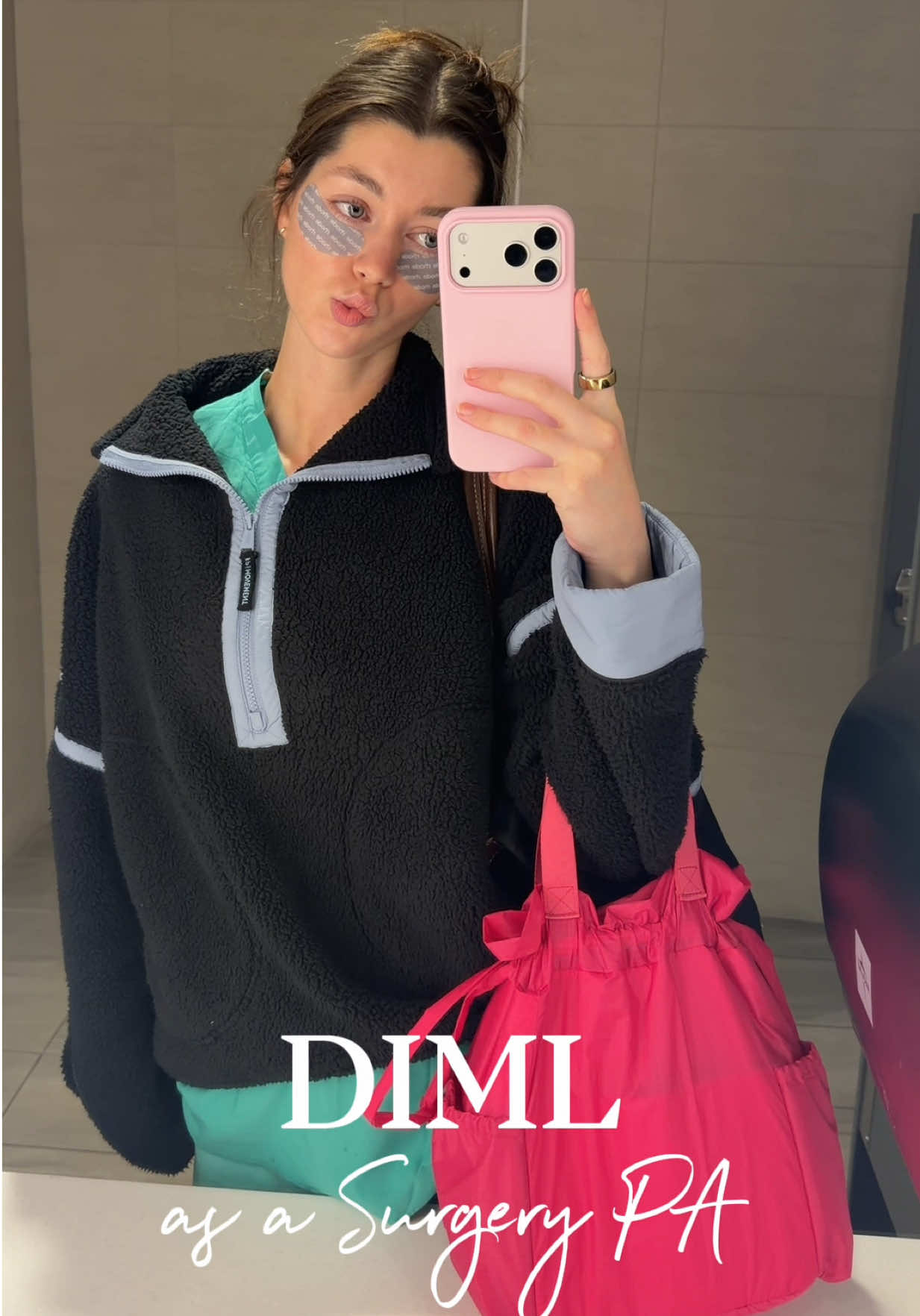 TikTok post by @iits.iisabelle for CALPAK. Caption reads: [...] usa @rhode skin @Longchamp @llbean @CALPAK....