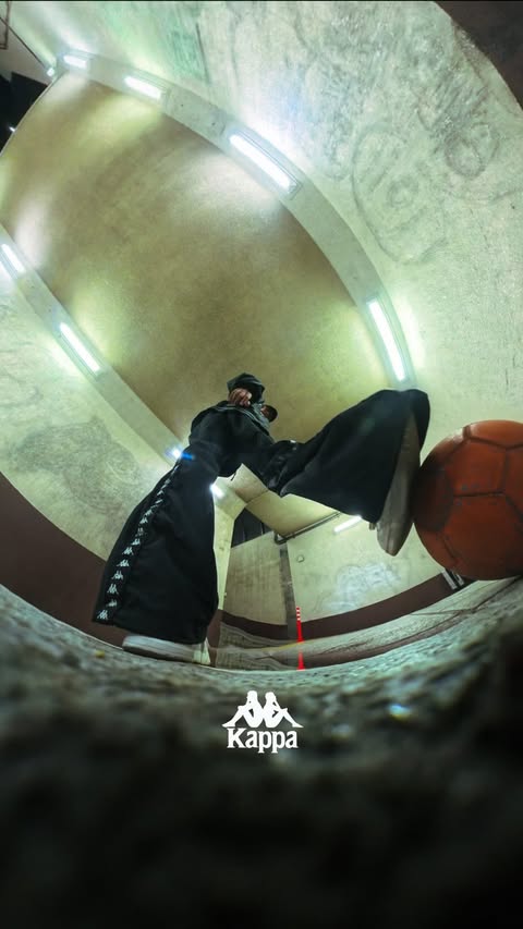 Instagram post by @ibkfreestyle for Kappa. Caption reads: New freestyle gears from @kappa and some recent....