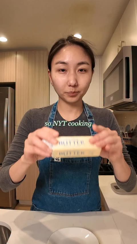 Instagram post by @avecanes for NYT Cooking. Caption reads: [...] box (not sponsored but gifted) from....