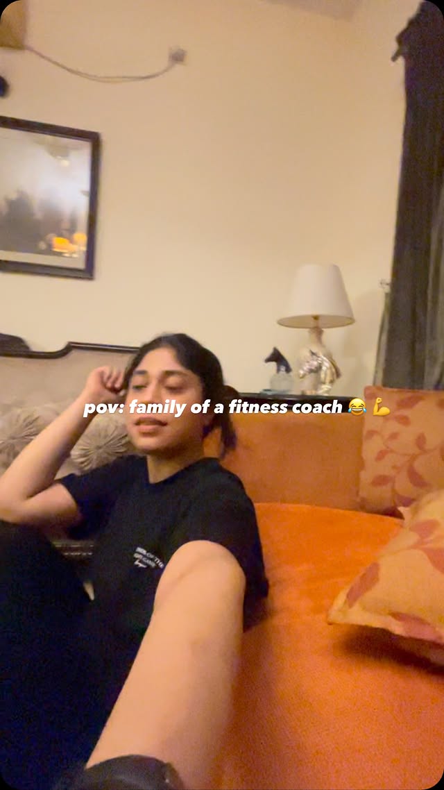 Instagram post by @deejalifts for IRONGEAR Fitness. Caption reads: Post workout exhaustion is leading me to be this....