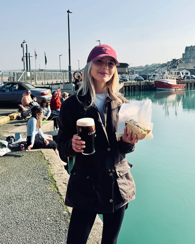 Instagram post by @emthenutritionist for BMW. Caption reads: CORNWALL INIT 🌊⚓️✨ God I love Cornwall, it’s....